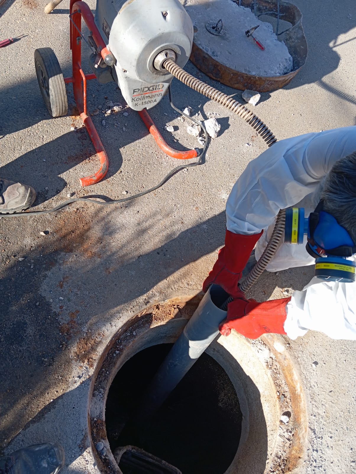 Videoinspección sanitaria para diagnóstico de redes